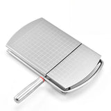 Multifunctional Slicer Butter Cheese Ham Sausage Slicer Kitchen Gadgets Stainless Steel Cutting Board With Silicone Suction Base