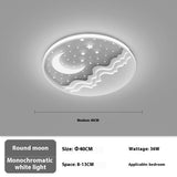 Bedroom Moon Room Light Romantic Ceiling Light