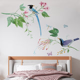 PVC Peacock Southeast Wind Sticker Wall
